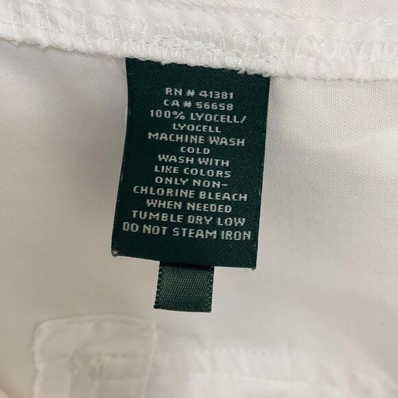 Lauren Ralph Lauren White Camp Shorts Draw String - Picture 3 of 4